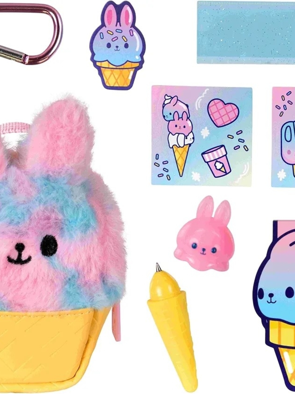 REAL LITTLES - Scented Surprise Backpacks, Soft, Fluffy, Cute Food Themed Micro - Picture 2 of 3